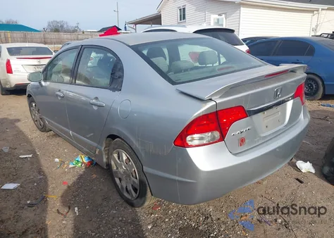 2009 Honda Civic Lx из США, поврежденный, VIN 2HGFA16539H541277